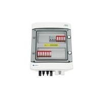 EMITER EM-102_DCAC Rozdzielnica DCAC, IP65, SPD DC Dehn 1000V tipo 2, 2 x catena PV, 2 x MPPT, SPD AC Dehn tipo 2, 20A 3-F