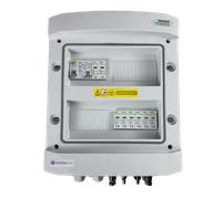EMITER EM-1355N_DCAC Rozdzielnica DCAC, IP65, SPD DC Noark 1000V tipo 2, 2 x catena PV, 2 x MPPT, SPD AC Noark tipo 2, 10A 1-F, RCD 100mA