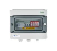 EMITER EM-296_AC Quadro elettrico AC, IP65, SPD AC Dehn tipo 2, interruttore automatico 10A 3-F, RCD tipo A 40A/300mA
