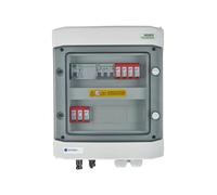 EMITER EM-714_DCAC Rozdzielnica DCAC, IP65, SPD DC Dehn 1000V tipo 2, 1 x catena PV, 1 x MPPT, SPD AC Dehn tipo 2, 10A 3-F, RCD tipo A 40A/300mA
