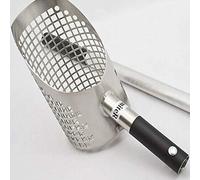 Emiter Setaccio Pala Forata Acciaio Inox Sand Scoop S150X per Metal Detctor Manico compreso