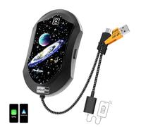 eMjollRay 2025 Wireless Adapter per CarPlay e AndroidAuto 3 in 1 USB C/A/Presa Plug & Play Cablato per auto dal 2017