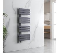 EMKE Scaldasalviette da bagno, 1320 x 400 mm, scaldasalviette, porta asciugamani, scaldasalviette, scaldasalviette, scaldasalviette, scaldasalviette, scaldasalviette, colore: antracite
