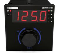 Emko ESD-9950-N 2 punti, P, PI, PD, regolatore di temperatura PID da -200 a 1700 °C (lunghezza x larghezza x altezza) 110 x 96 x 96 m