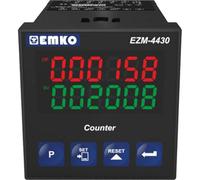 Emko EZM-4430.5.00.0.1/00.00/0.0.0.0 Contatore programmabile a 8 cifre con uscita a relè da incasso 46 x 46 mm