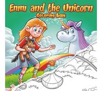 Emm and the Unicorn Coloring Book: A Magical Coloring Adventure