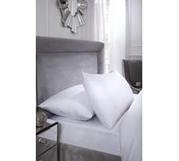 Emma Barclay Coppia Cotone a 400 Fili, Colore: Bianco, Federa Cuscino (Paio)