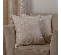 Emma Barclay Duchess-Federa per Cuscino, Colore: Crema, Poliestere, 43 x 43 cm
