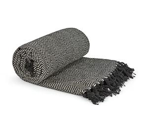 Emma Barclay Gettare, Cotone, Nero, 90x100 (228x254cm)