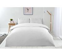 Emma Barclay Lyla - Set copripiumino reversibile, per letto matrimoniale, colore: bianco