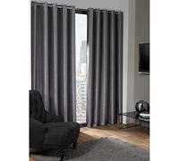 Emma Barclay - Tenda Oscurante con Occhielli, 168 x 137 cm, 100% Poliestere, 168 x 137 cm, Colore: Argento