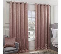 Emma Barclay Tende con Occhielli, Poliestere, Rosa Cipria, Width 66 x Drop 54" (168 x 137cm)