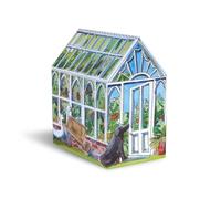 Emma Bridgewater, barattolo a forma di casa verde, 120 x 135 x 75 mm