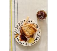 Emma Bridgewater Emma Bridgewater Black Toast Marmalade Medium Dinner Plate 8.5 Inch one crema