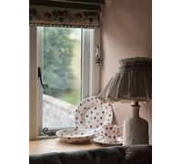 Emma Bridgewater Emma Bridgewater Pink Hearts Large Dinner Plate, 10.5 Inch one crema