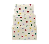 Emma Bridgewater, set di 3 scatole quadrate per torte