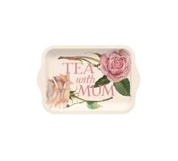 Emma Bridgewater - Vassoio piccolo in latta con scritta "Toast Tea with Mum", 240 x 158 x 11 mm