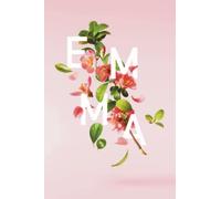 EMMA: Bullet Journal | Quaderno puntinato A5 | Diario Personale a punti Personalizzato con Nome | Idea Regalo di compleanno per EMMA | Dotted Notebook ... | 120 pagine Puntinate | Rosa Floreale