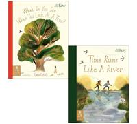 Emma Carlisle Collection 2 Books Set (What Do You See When You Look At a Tree & Time Runs Like A River)