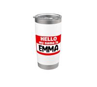 Emma Ciao Ciao My Name Is Tshirt Nome Su Personalizzato Bicchiere termico in acciaio inox doppia parete
