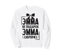 Emma Dice in Russo Russia Ema Outfit per Russi Felpa