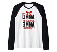 Emma Dice in Russo Russia Ema Outfit per Russi Maglia con Maniche Raglan