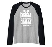 Emma Dice in Russo Russia Ema Outfit per Russi Maglia con Maniche Raglan