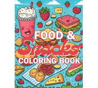 Emma Dreamweaver Food & Snacks Coloring Book (Tascabile)
