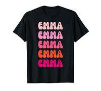 Emma First Name Minimalist Design Maglietta
