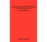 Emma Goldman Anarchismn And Other Writings (Copertina rigida)