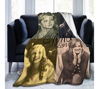Emma Hai Watson Coperta in pile per divano o letto, morbida coperta in flanella di lusso, super comoda e confortevole per tutte le stagioni, 127 x 101,6 cm