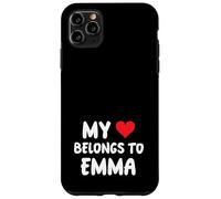 Emma - Il mio cuore appartiene a Emma - Amore Custodia per iPhone 11 Pro Max