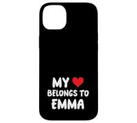 Emma - Il mio cuore appartiene a Emma - Amore Custodia per iPhone 14 Plus