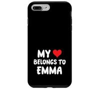 Emma - Il mio cuore appartiene a Emma - Amore Custodia per iPhone 7 Plus/8 Plus