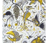 Animalia Audubon Carta da Parati W0099/02 Oro Metallizzato Emma J Shipley