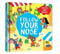 Emma Martinez Follow Your Nose, Fruit (A Scratch-and-Sniff Bo (Libro di cartone)