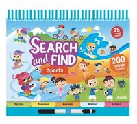 Emma Martinez Sports Search and Find (Anello, filo) Search-and-Find Notebooks