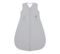 emma & noah Sacco a pelo per neonati 1.0 TOG, Sacco a pelo per tutto l'anno per la primavera, l'estate e l'autunno, 100% cotone biologico, certificato OEKO-TEX, sacco a pelo per neonati (Grigio