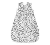 emma & noah Sacco a pelo per neonati 1,0 TOG, Sacco a pelo per tutto l'anno per la primavera, l'estate e l'autunno, 100% cotone biologico, certificato OEKO-TEX, sacco a pelo per neonati (Grigio leone