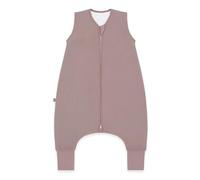 emma & noah Sacco nanna con piedi 1.0 TOG, sacco a pelo con gambe per primavera, estate e autunno, 100% cotone biologico, certificato Oeko-Tex (Essential Berry, 70 cm)
