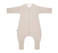 emma & noah Sacco Nanna per Bambini - Estremamente caldo e morbido per le notti fredde - 3,5 TOG, con piedini e maniche rimovibili, in cotone biologico, 100 cm