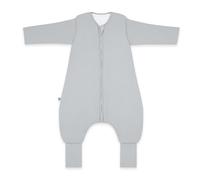 emma & noah Sacco nanna per neonati - Extra caldo e morbidissimo per le notti fredde - 3,5 TOG, con piedini e maniche rimovibili, in cotone biologico, 90 cm