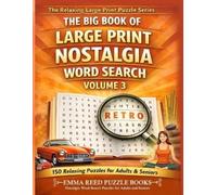Emma Reed Puzzle B Nostalgic Word Search Puzzles for Adults and Sen (Tascabile)