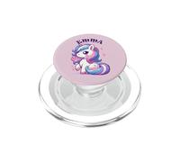 Emma - Simpatico unicorno per ragazze, nome Emma PopSockets PopGrip per MagSafe