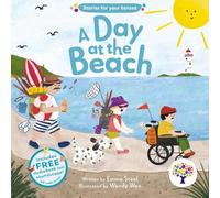 Emma Steel A Day at the Beach (Libro di cartone) Stories for your Senses