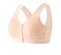 Emmabra for Seniors, EmmaBra - Comfortable & Convenient Front Closure Bra, Comfy Push Up Bralette(Skin,B80(36))