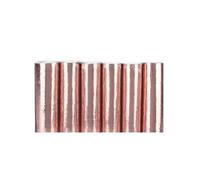 EMMALOUISESMITH 6 Rotoli Stelle filanti Rosa Metallizzato per Decorazioni,Feste e Compleanni,Nastri di Carta Decorativi