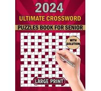 Emmanuel Colyer Ultimate Crossword Puzzles Book For Senior (Tascabile)