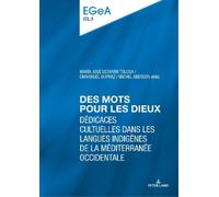 Emmanuel Dupraz Des mots pour les dieux (Tascabile)