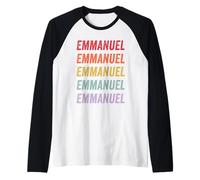 Emmanuel Emmanuel Maglia con Maniche Raglan